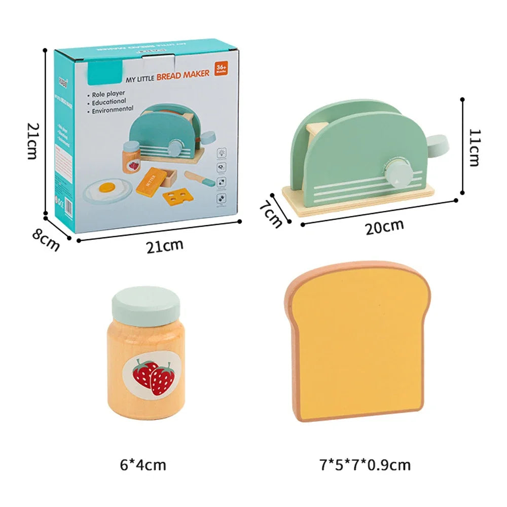 Wooden Toaster Toy (18mo and up)