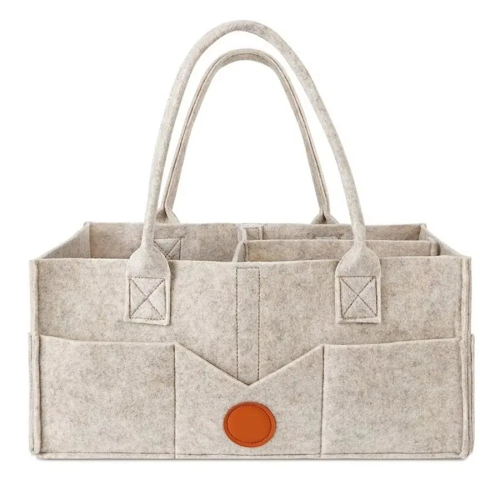 Felt Diaper Caddy Organizer