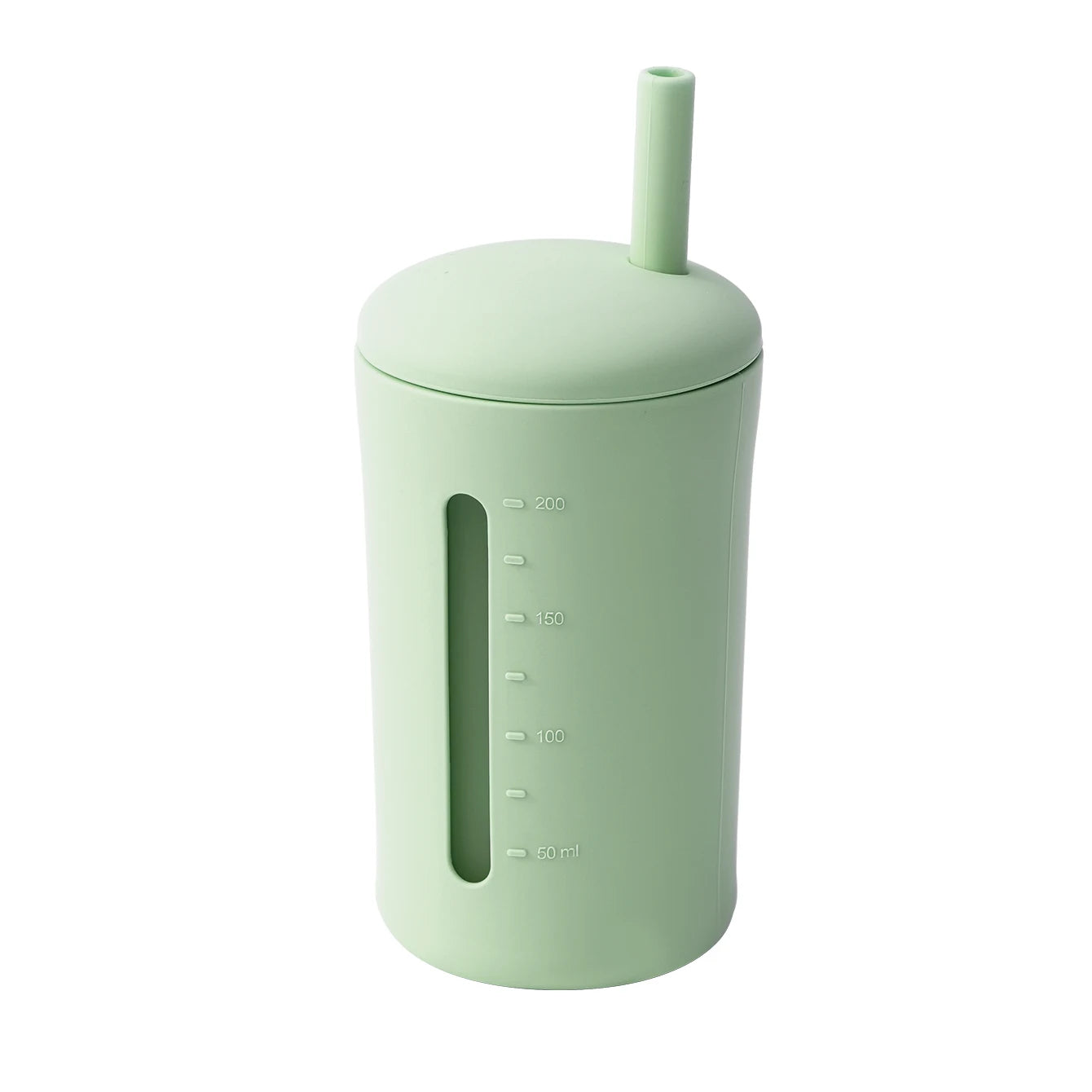 Silicon Cup with Lid and Straw (6mo and up)
