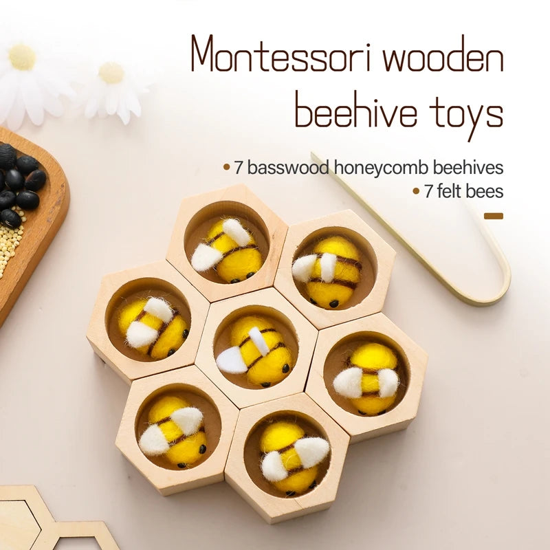 Wooden Bee Puzzle (12mo and up)