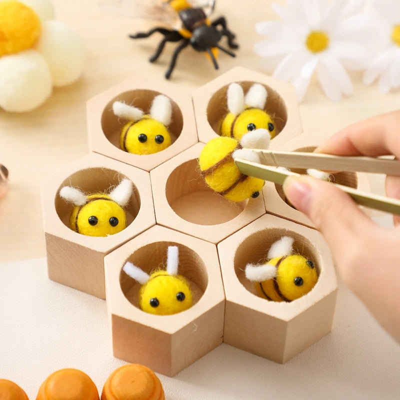 Wooden Bee Puzzle (12mo and up)