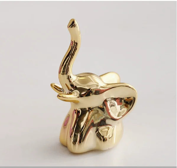 Mini Elephant Statues (Set of 2)