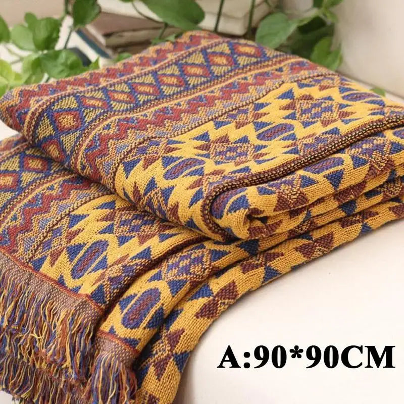 Colorful Woven Blanket