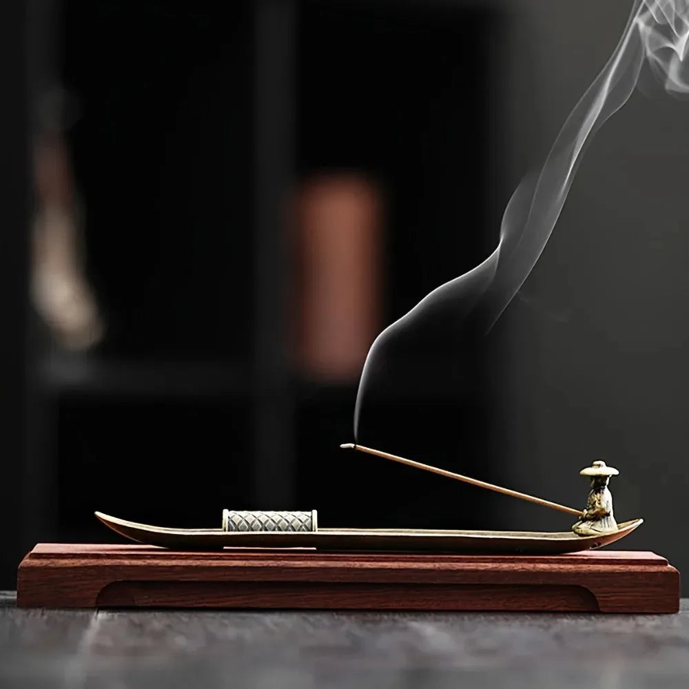 Fishing Boat Incense Holder