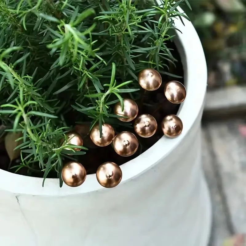 Metal Mushroom Plant Stakes