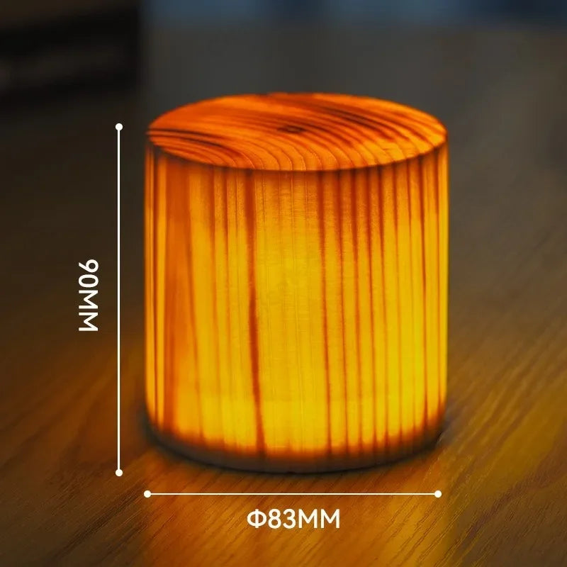 Natural Wood Transparent Light