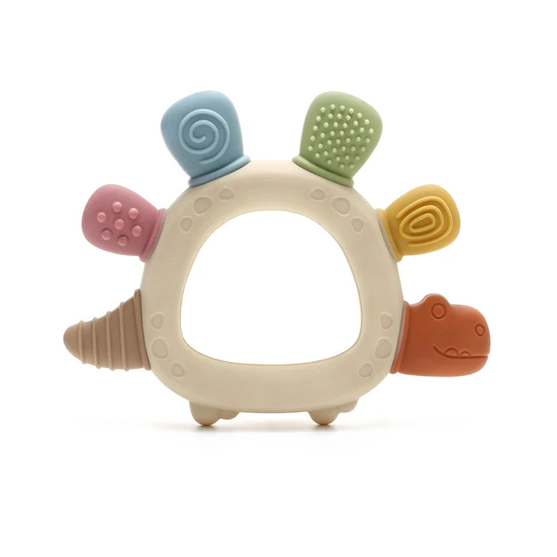 Silicone Teething Ring  (0-12mo)