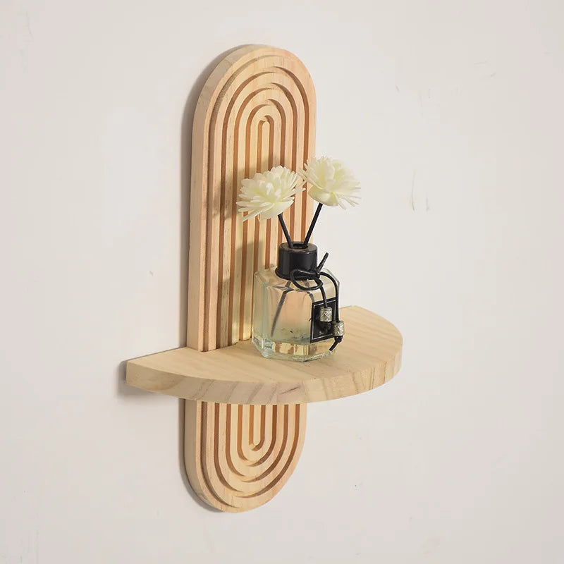 Boho Wooden Shelves