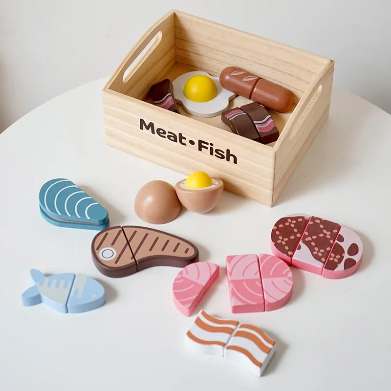 Wooden Pretend Play Food (2 and up)