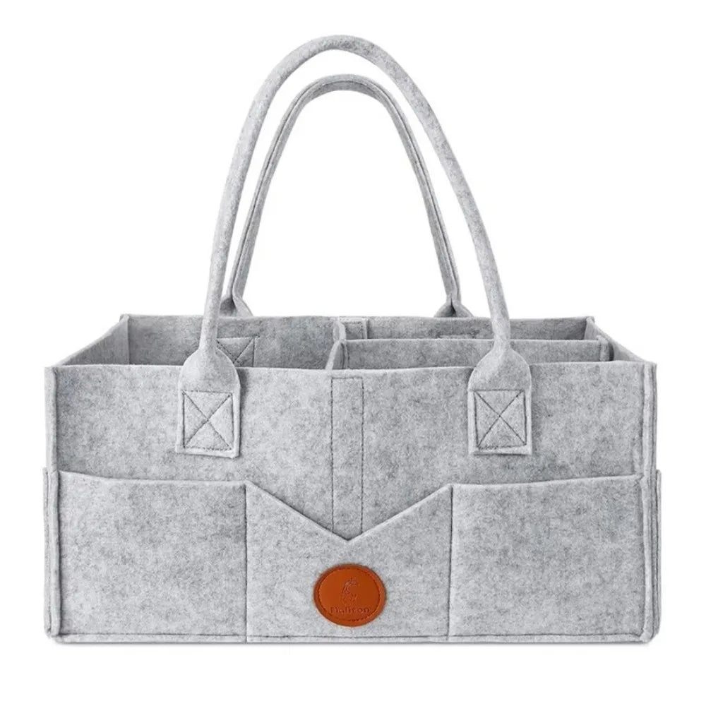 Felt Diaper Caddy Organizer