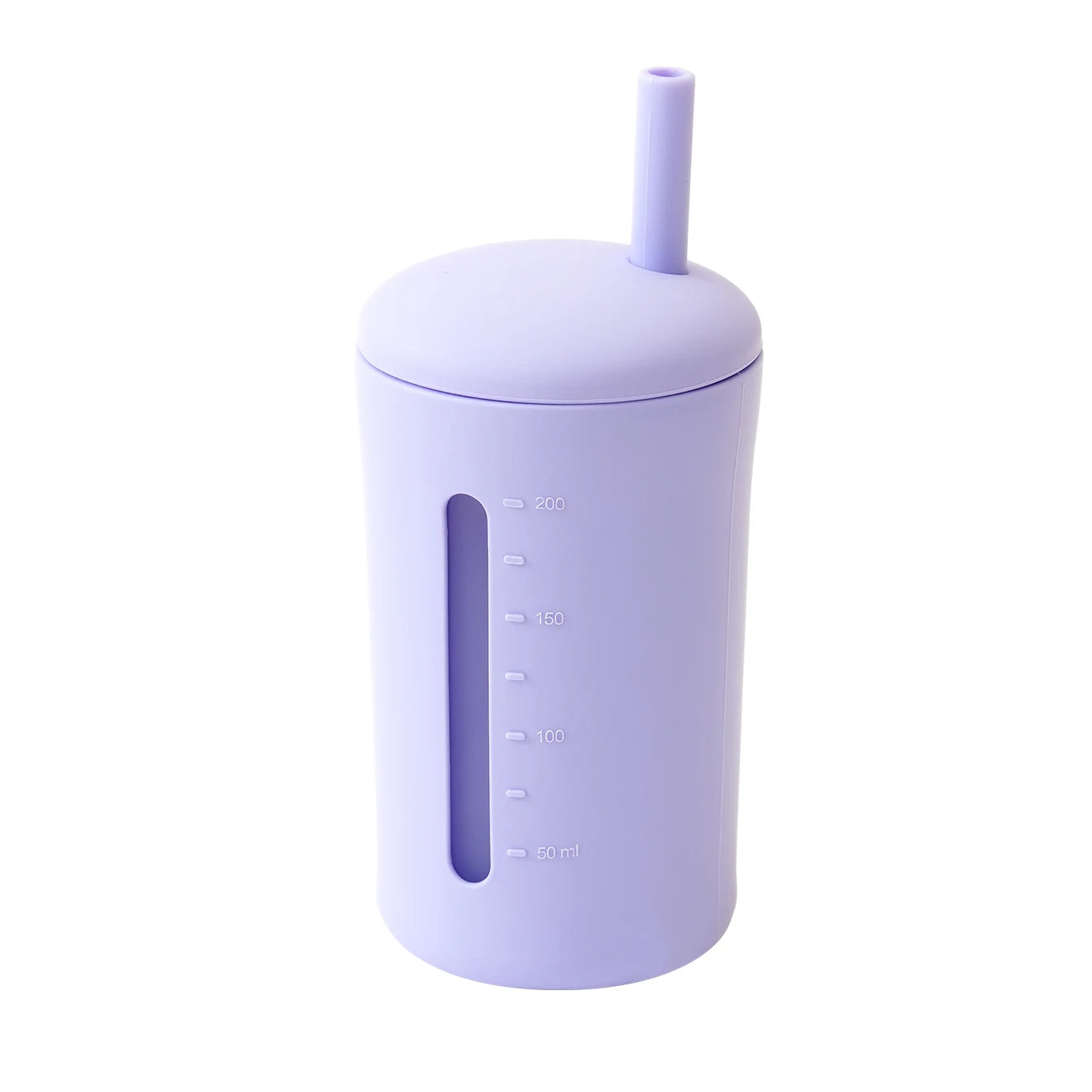 Silicon Cup with Lid and Straw (6mo and up)