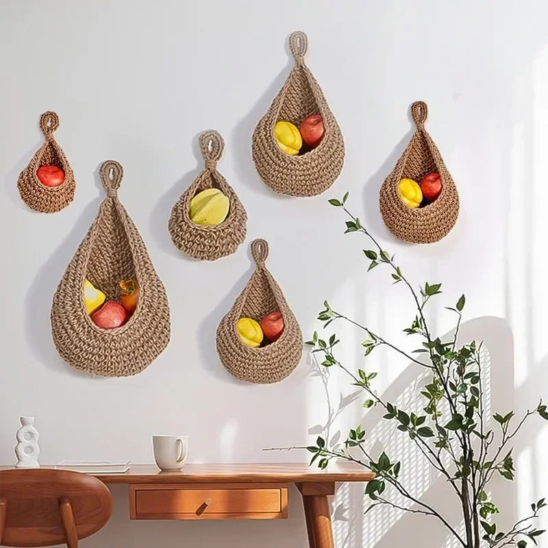 Hanging Woven Basket