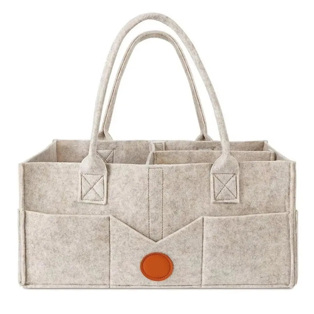 Felt Diaper Caddy Organizer