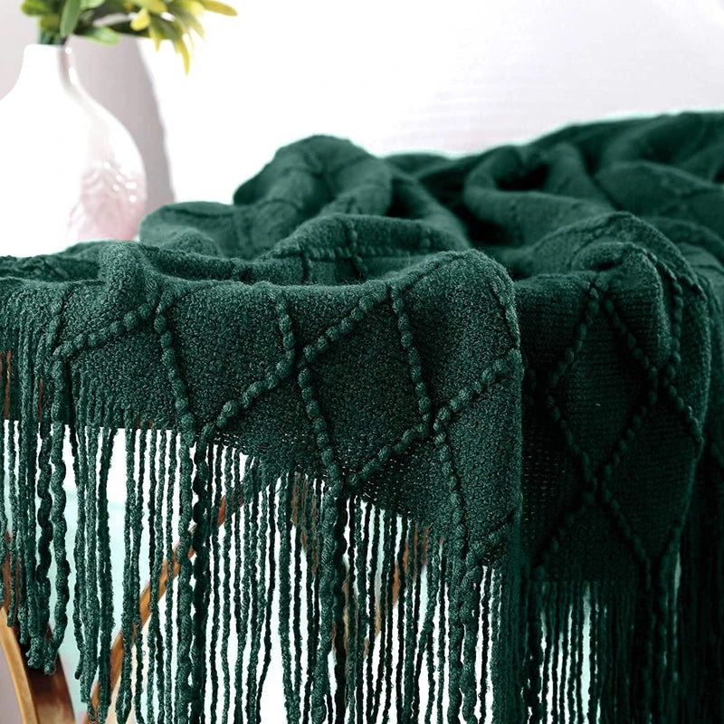 Large Knitted Throw