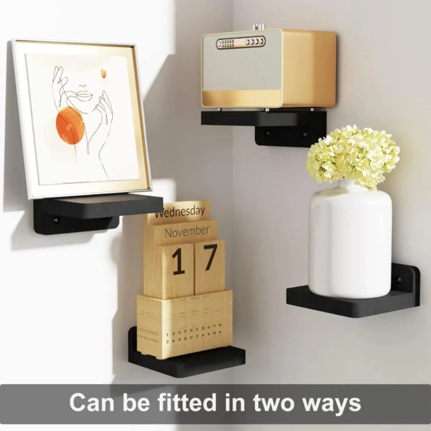 Wooden Floating Shelves (4-pack)