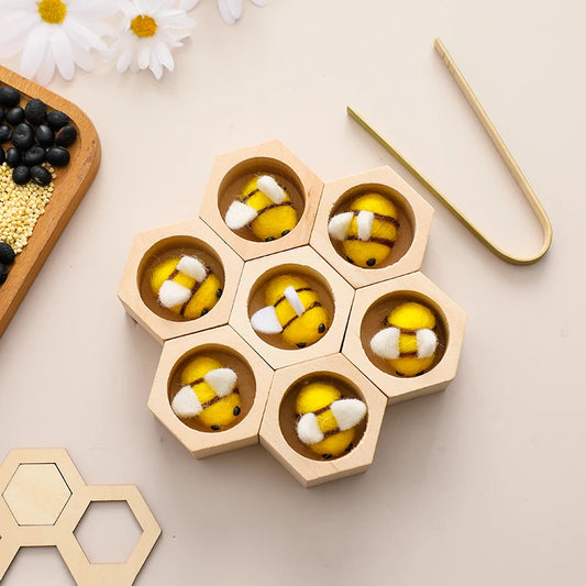 Wooden Bee Puzzle (12mo and up)