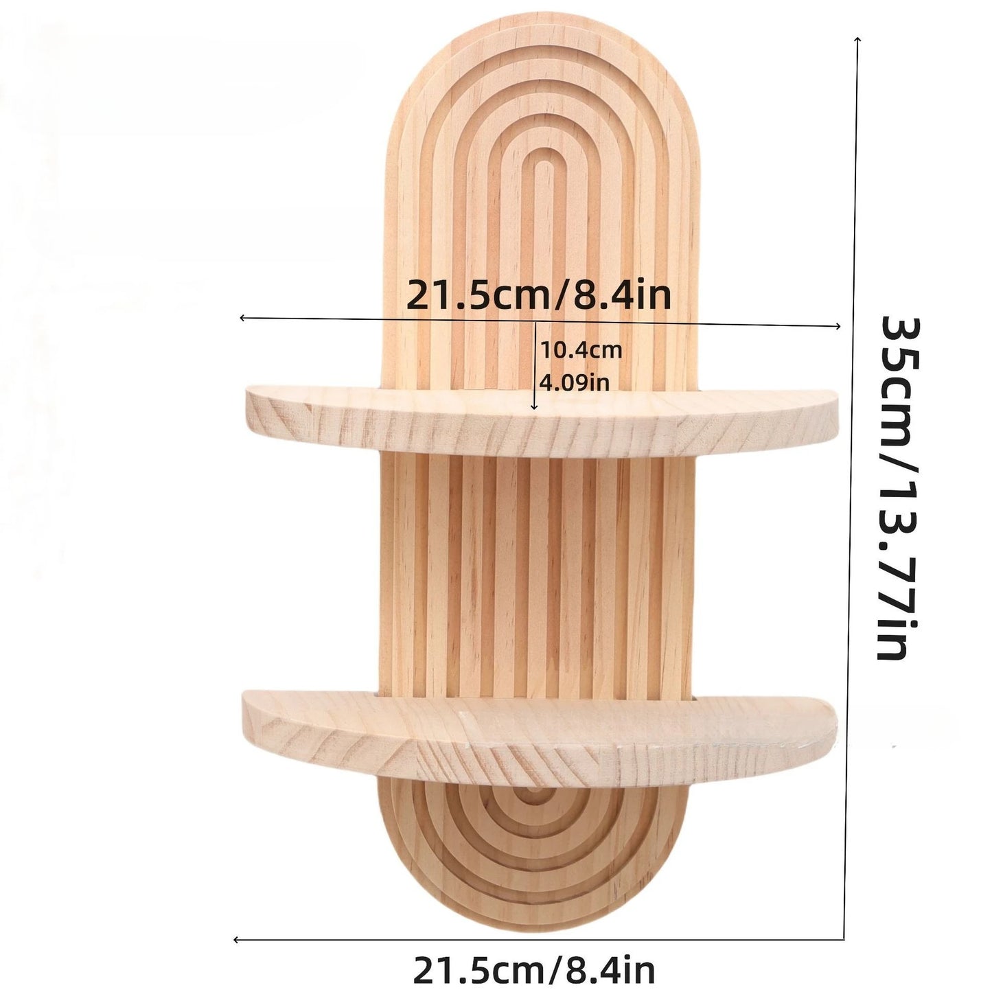 Boho Wooden Shelves