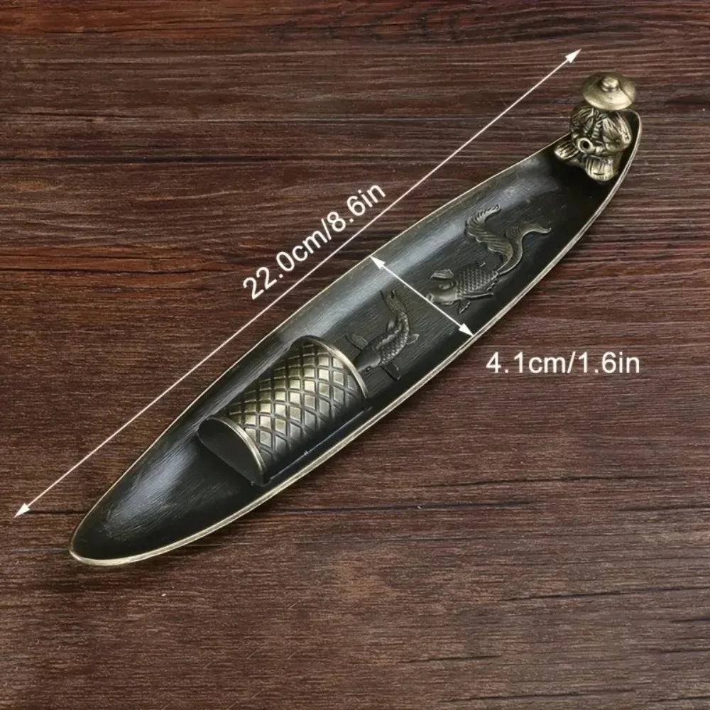 Fishing Boat Incense Holder