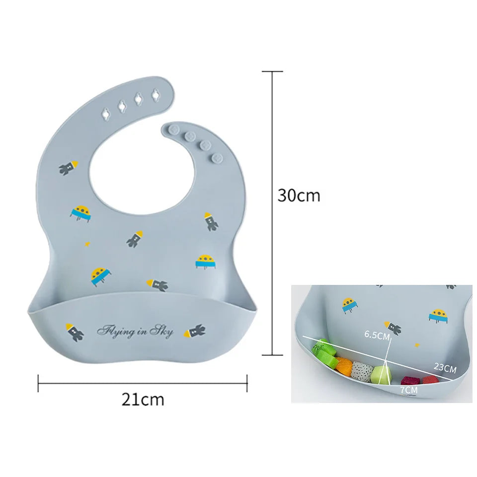 Silicone Bibs (6-18mo)