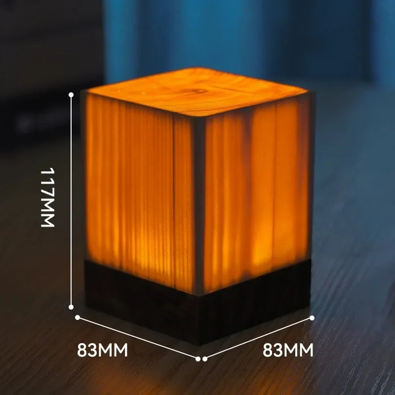Natural Wood Transparent Light