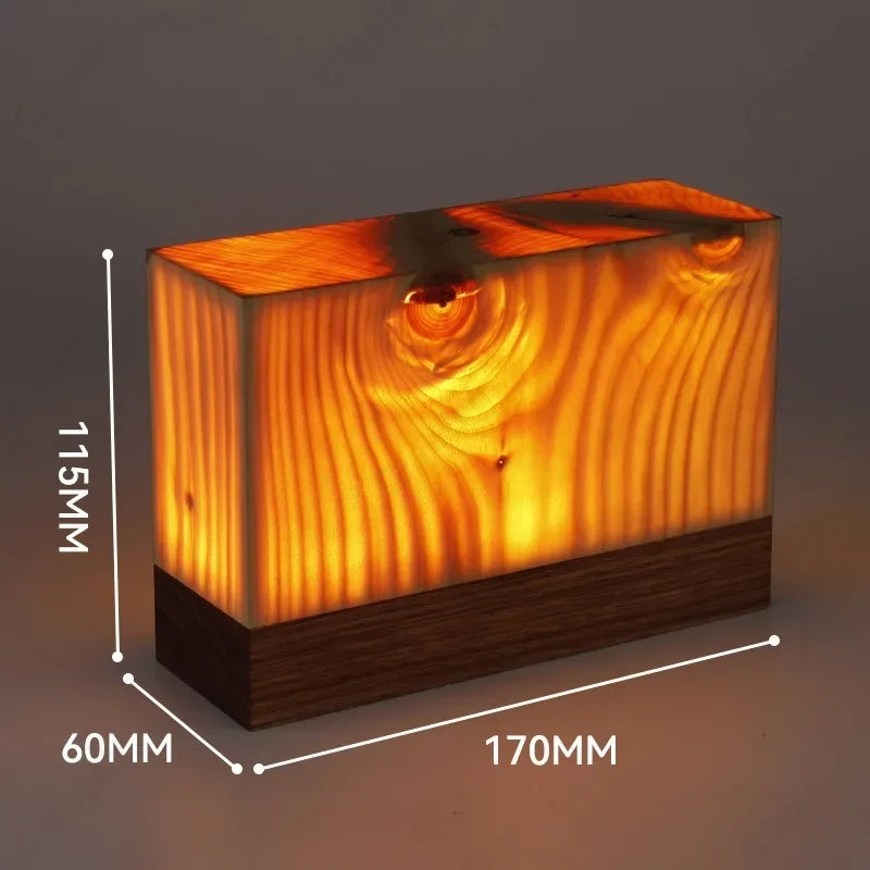 Natural Wood Transparent Light