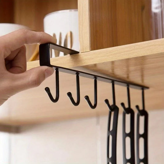 Under-Cabinet Hook Rack